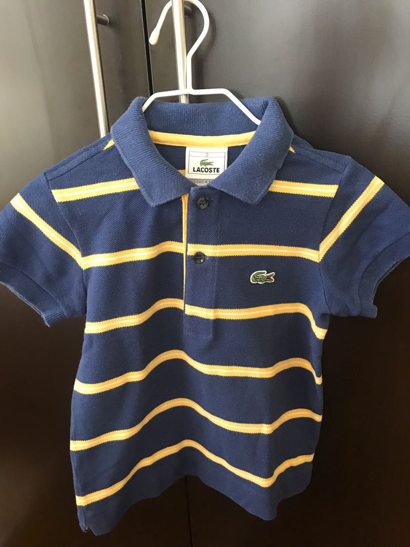 Original Baby Boy Lacoste Shirt Babies Kids Babies Kids