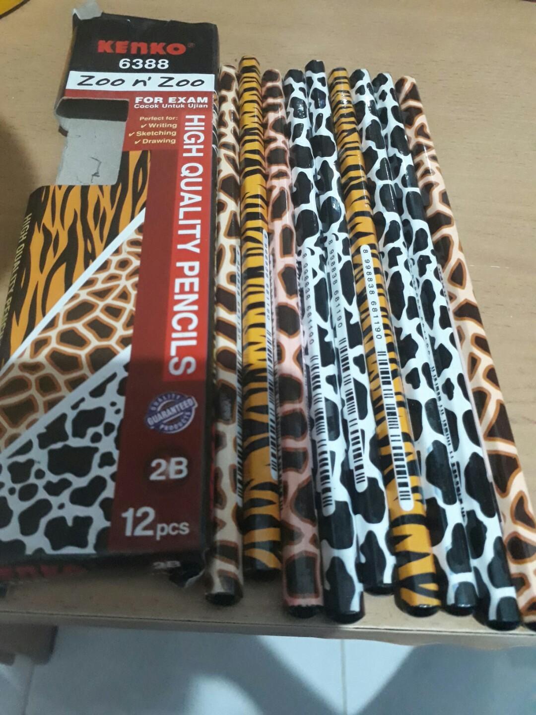 Pensil Kenko 2b Asli Books Stationery Stationery On Carousell