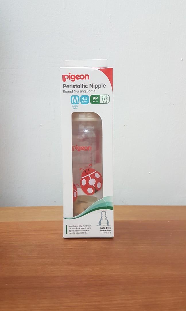 pigeon peristaltic nipple round nursing bottle