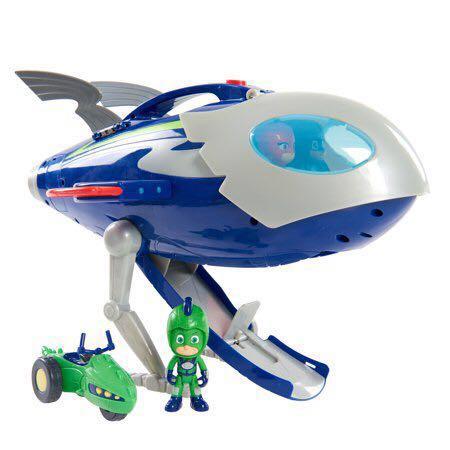PJ Masks Super Moon Adventure HQ Rocketship Playset, Exclusive Gekko ...