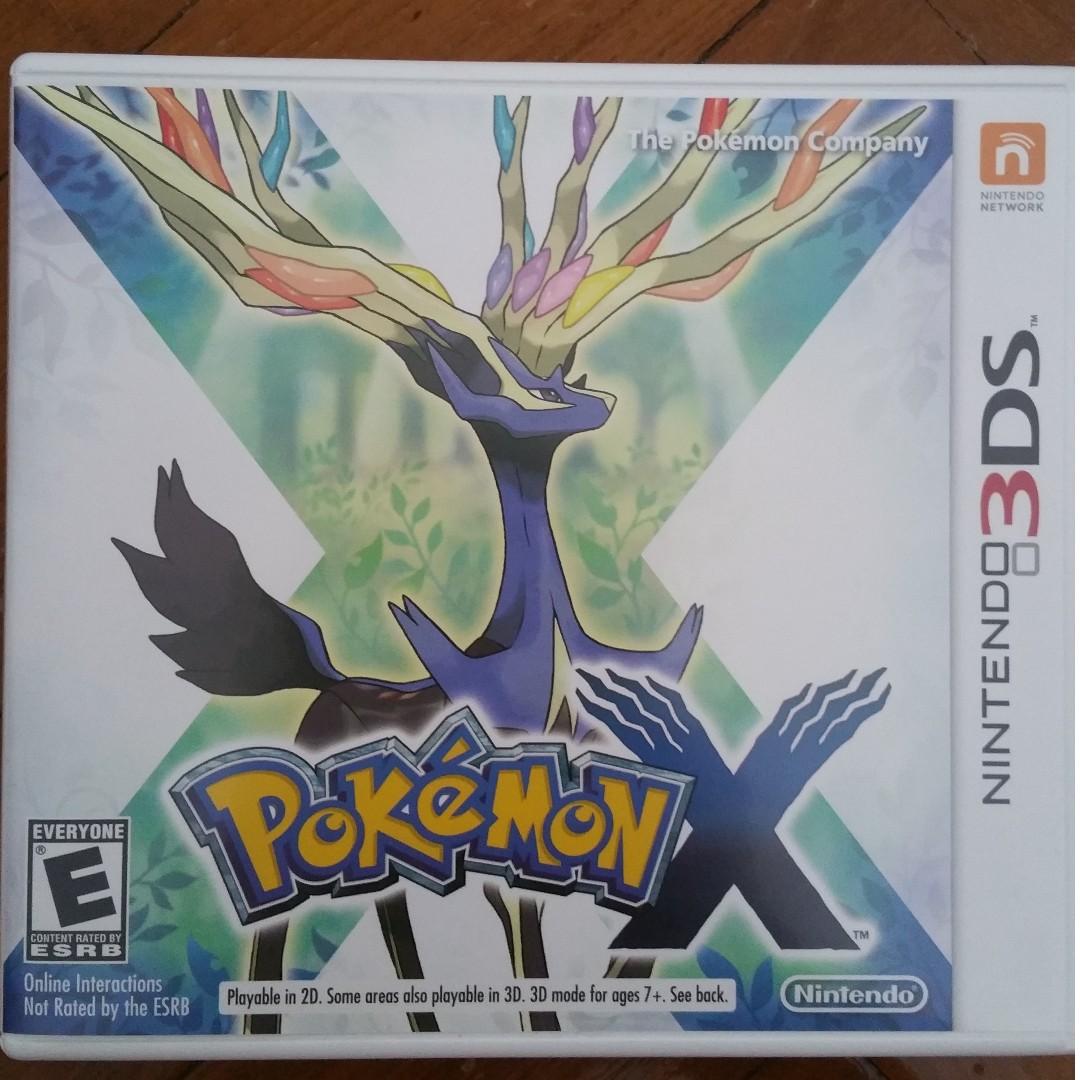 Pokemon X 3ds Title Game Toys Games Video Gaming Video