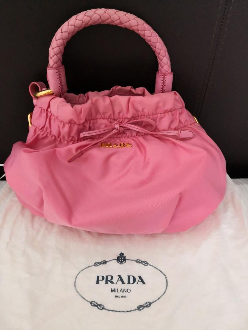 prada sling bag pink