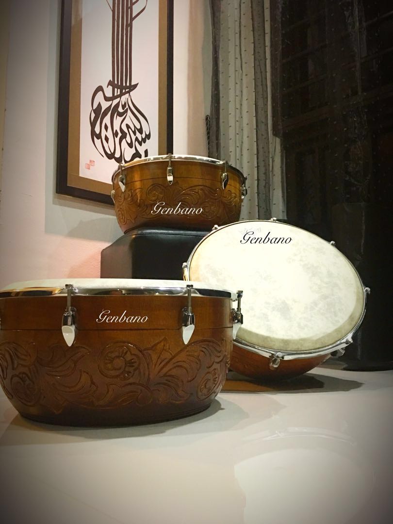 Rebana Gong Gendang Darbuka Kompang Dikir Barat At Genbano License 53357936l Music Media Music Instruments On Carousell