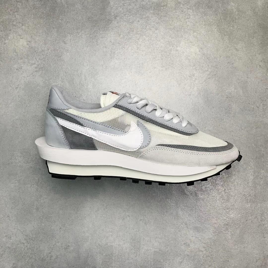 sacai nike waffle grey