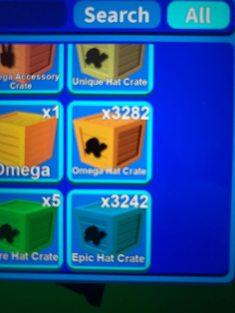 Selling Hat Crate In Roblox Mining Simulator Omega And Epic 1 For 1 Cent Buy In Bulk Only Toys Games Video Gaming Video Games On Carousell - buying the most expensive hat in roblox hat simulator