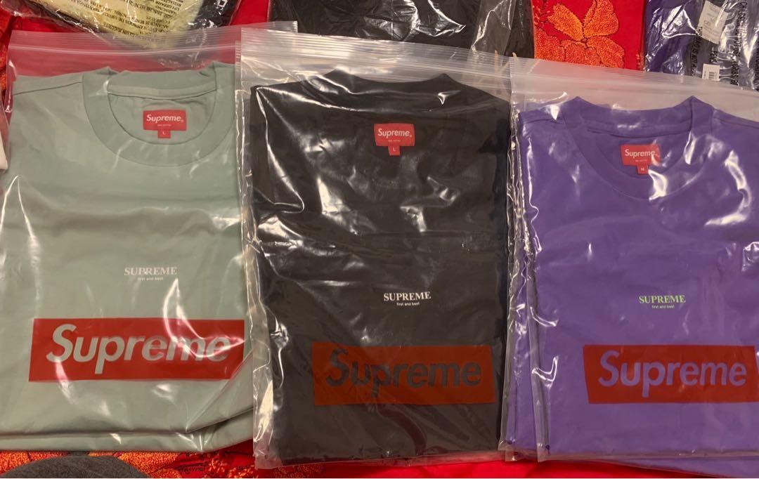 first supreme t shirt