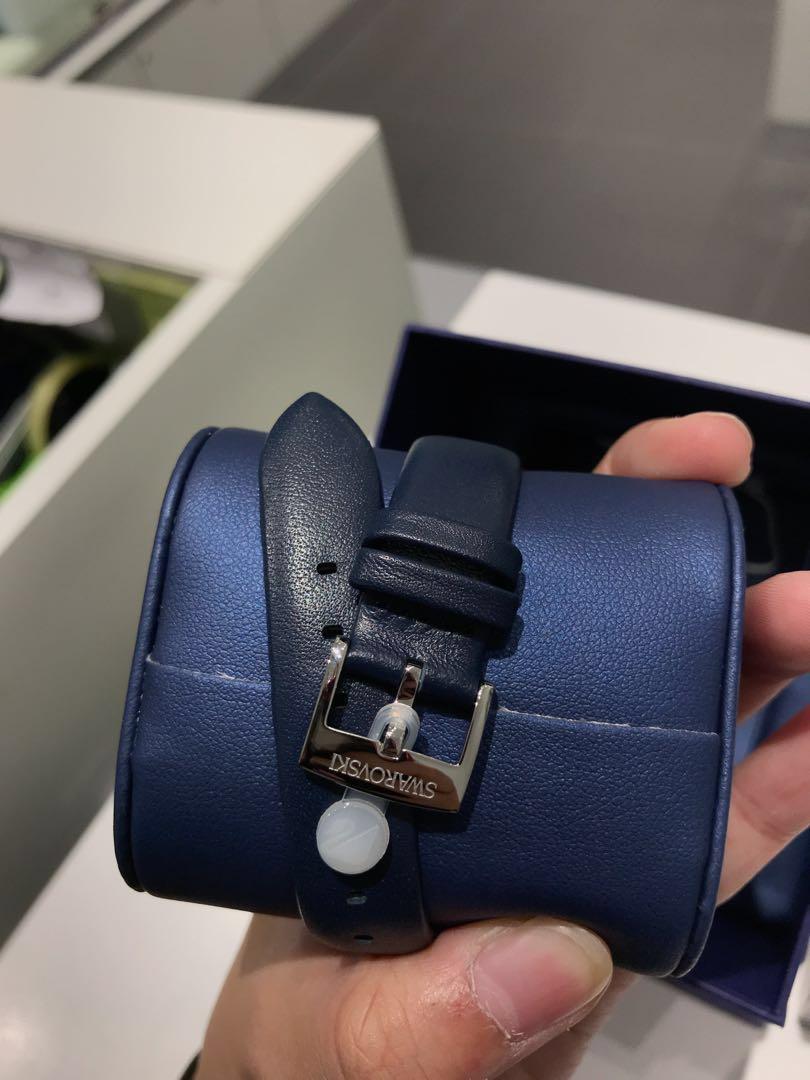 Swarovski crystal on sale lake watch blue
