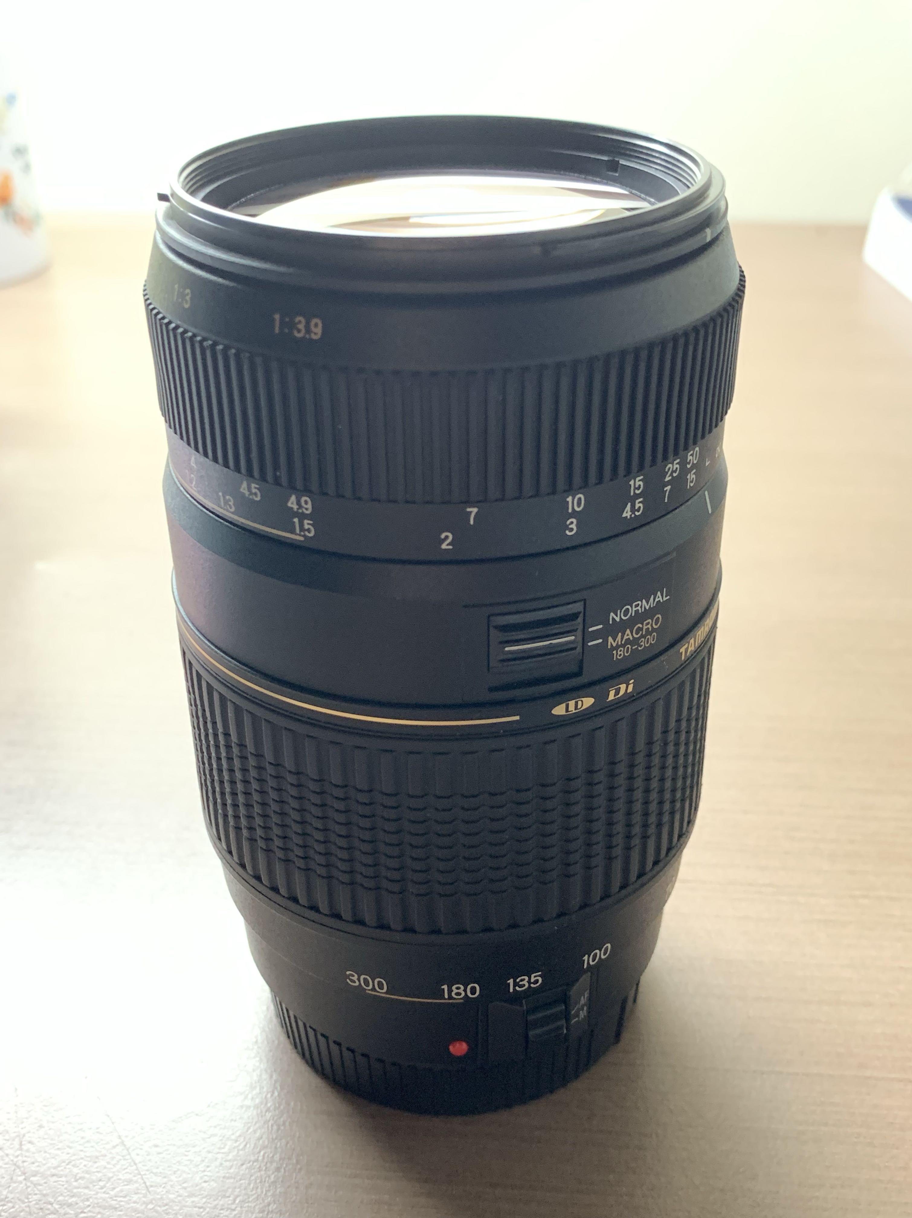 Tamron 70300mm F45.6 Macro Lens (For Canon), Photography, Lens & Kits on Carousell