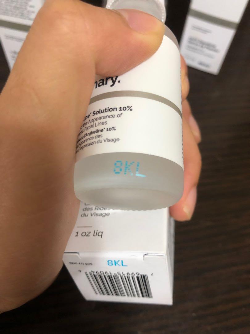 The ordinary 10% agireline solution, 美容＆化妝品, 健康及美容 - 皮膚護理, 面部 - 面部護理 ...