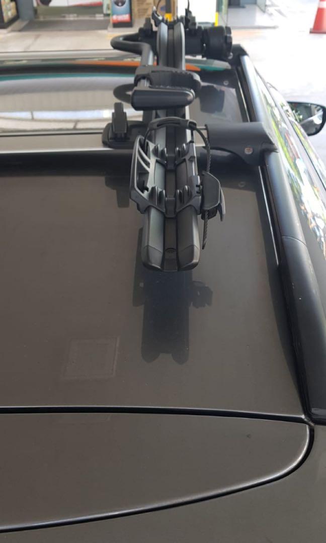 Thule 598 Black bike rack Sports Equipment Bicycles Parts Parts Accessories on Carousell