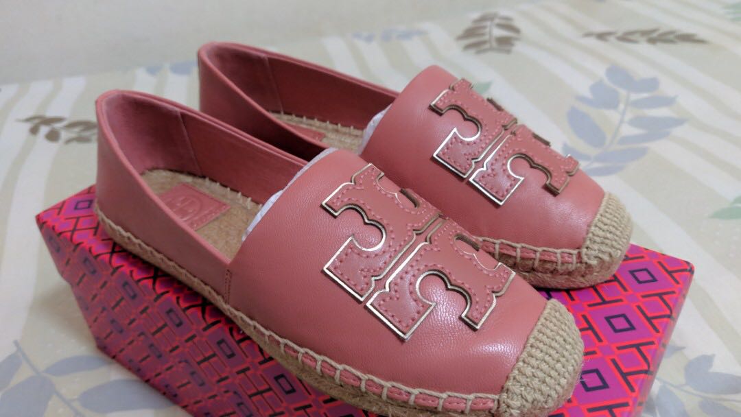 tory burch ines espadrille pink