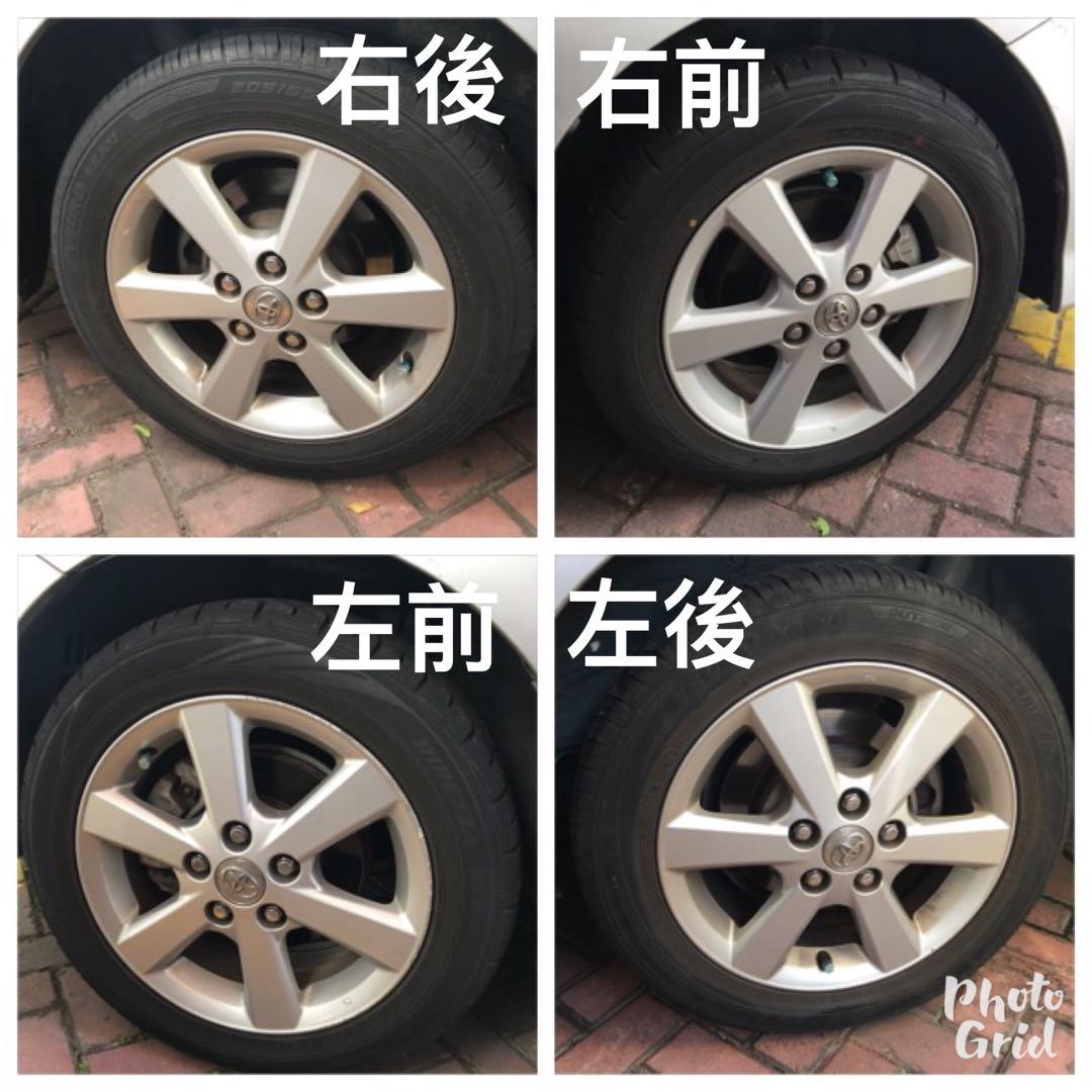 Toyota 原廠車軨5 55 R16 軚八成新 天水圍交收 汽車配件 車軚 Carousell