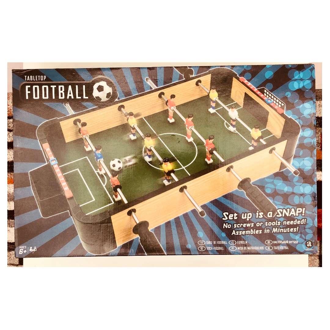 Tabletop soccer game toys r us best sale