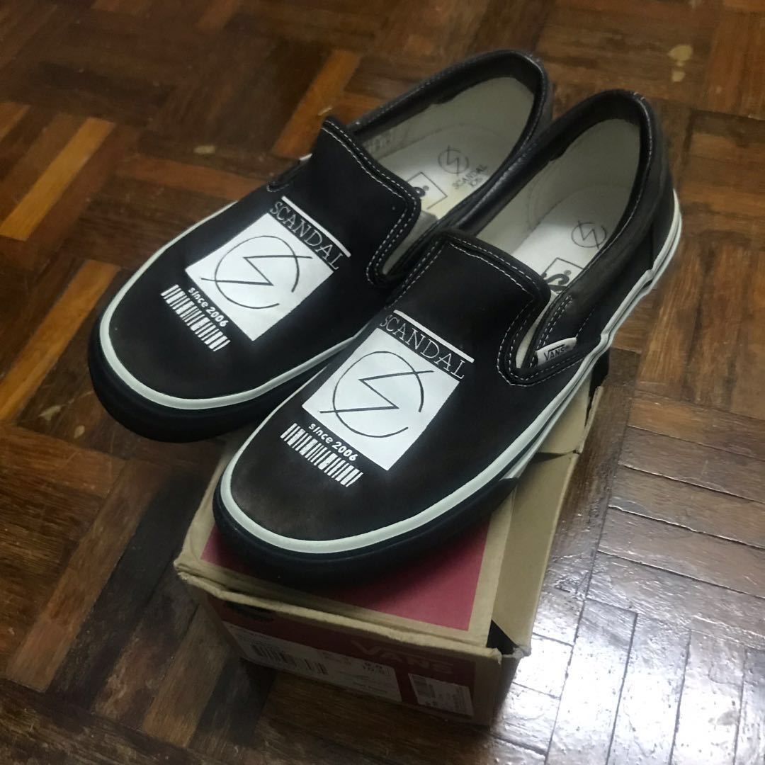 Vans x SCANDAL band Japan Slip On, Men's Fashion, Footwear, Sneakers on ...
