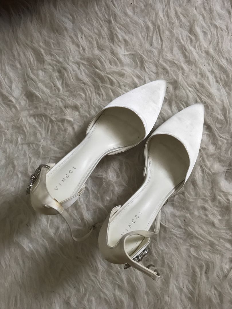 Vincci white shoes outlet