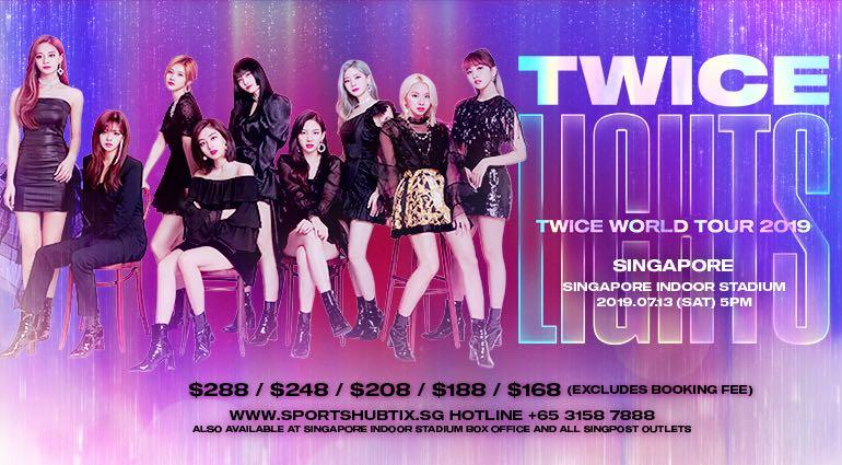 Vip Face Value Original Price Twice World Tour 2019 Twicelights