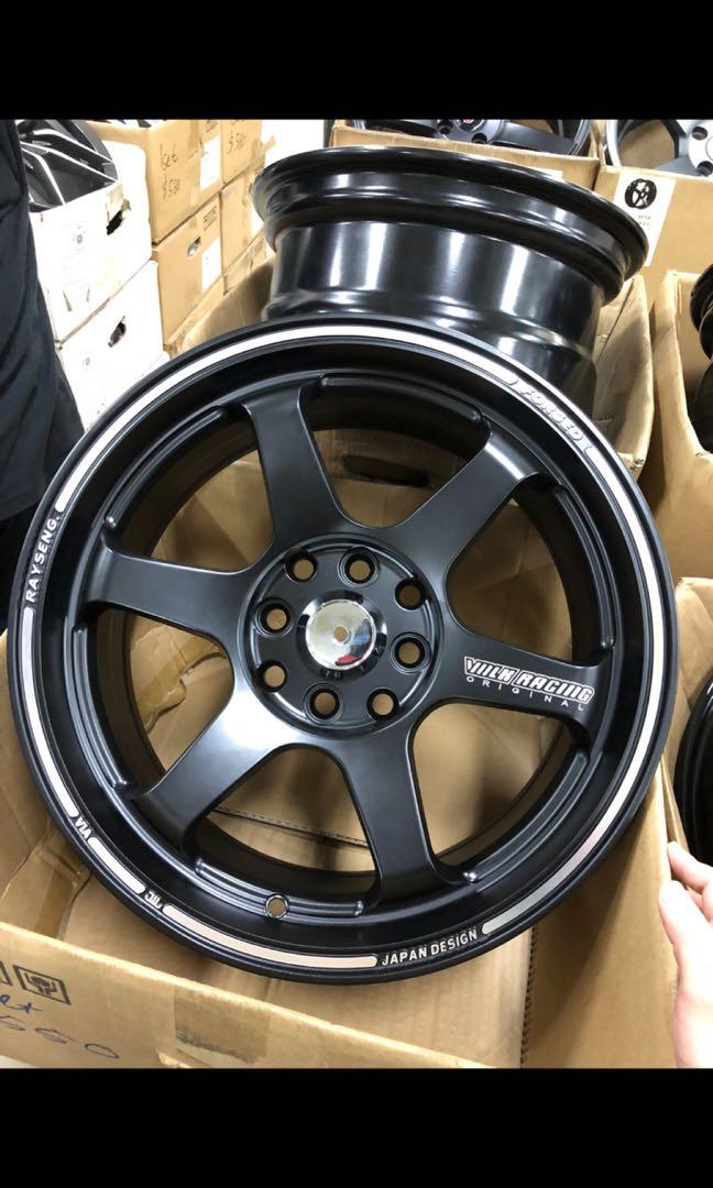 Volk racing 16 inch rims with yokohama tyres, Car Accessories, Tyres ...