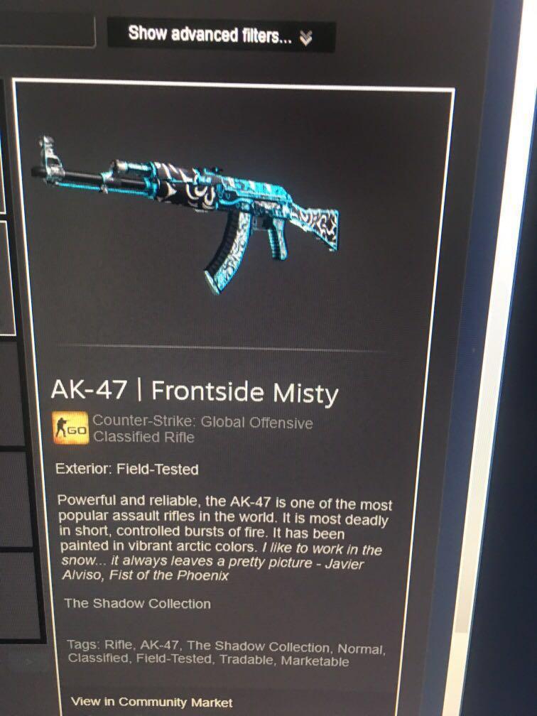 Wts Csgo Skins Toys Games Video Gaming In Game Products On Carousell