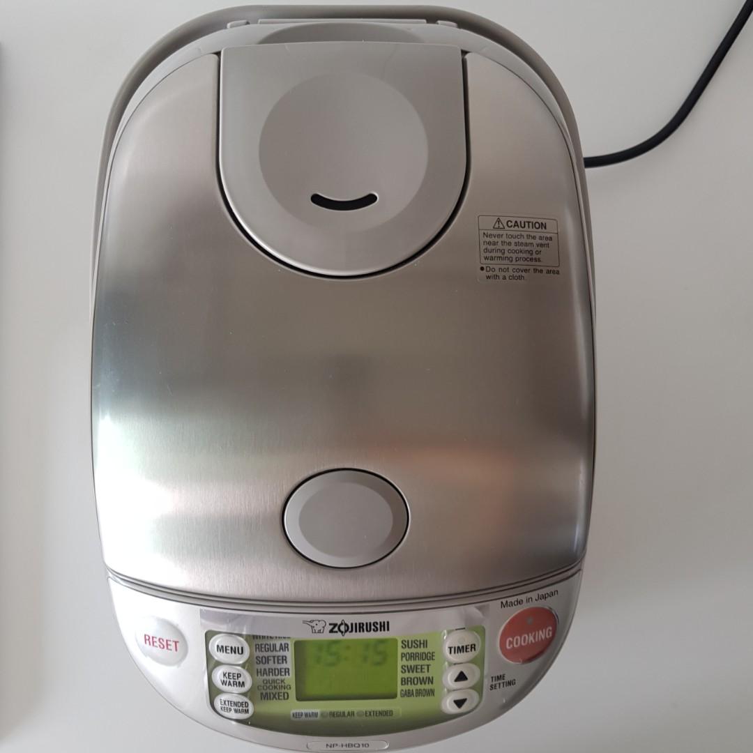 Zojirushi Rice Cooker Made in Japan 1 Litre NPHBQ10, Home Appliances