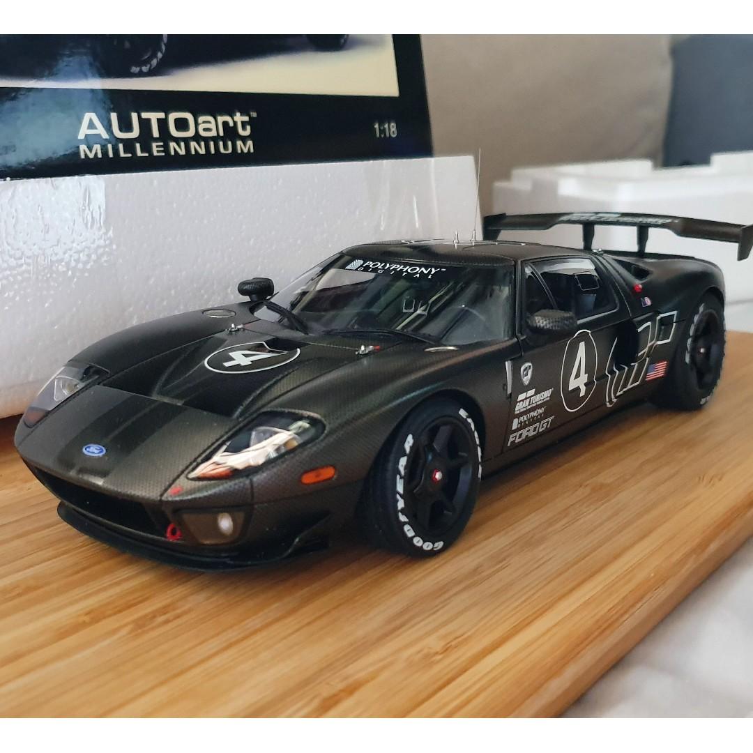 1/18 Ford GT LM Spec Gran Turismo 4 (AUTOart), Hobbies & Toys