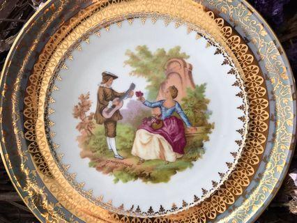 Stunning Vintage French Limoges Plate