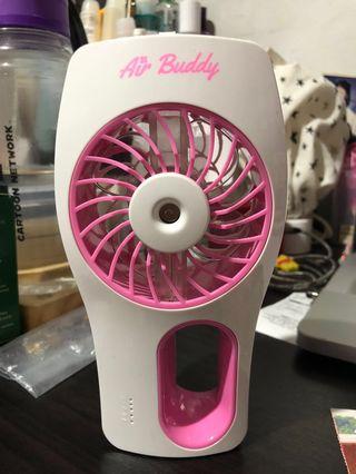 Air Buddy: Portable Fan (with mist)
