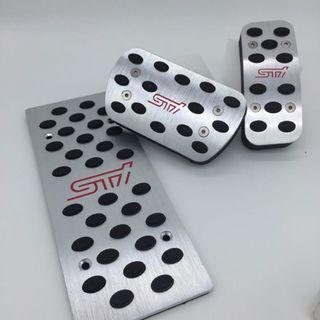 For Subaru Forester, XV,  Legacy, Outback, Impreza  AT Foot Rest STI Pedal Set