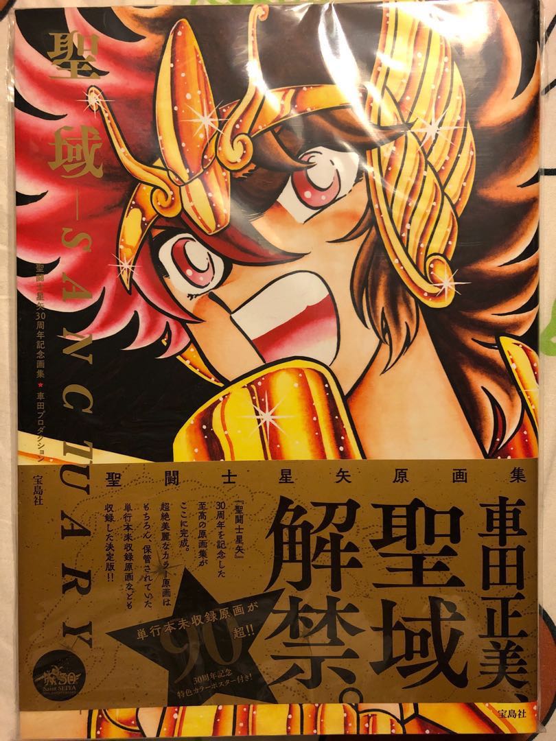 新着商品 聖闘士星矢 30周年記念 画集 聖域 SANCTUARY 本書限定 ...