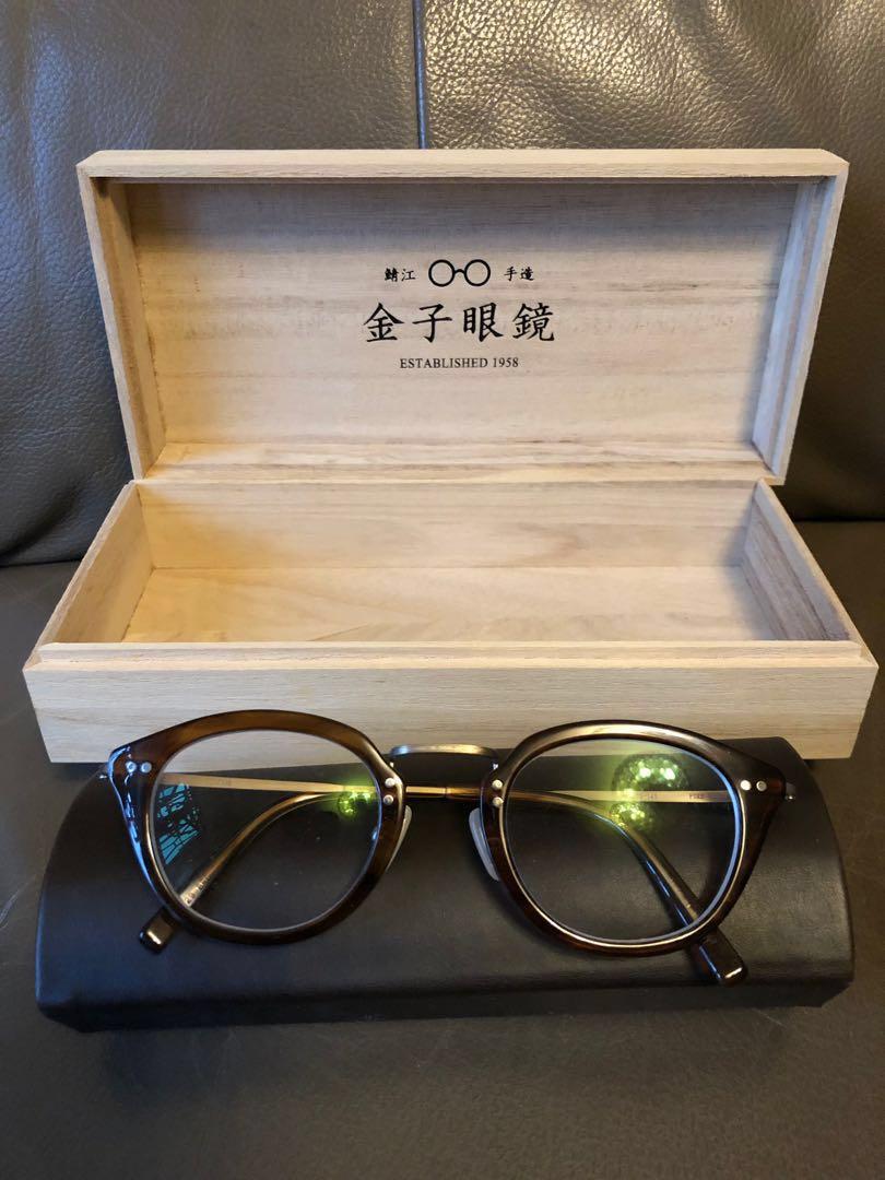 金子眼鏡KV-29 BRS Color Pure Titanium 中金眼鏡, 男裝, 手錶及配件
