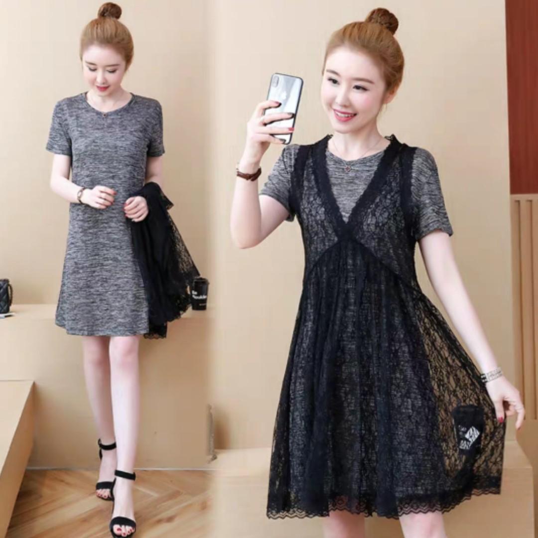 L 5xl Plus Size Korean Fashion 2 Pcs Dress Women S Fashion Clothes Dresses Skirts On Carousell Dresses, shirts, trousers, jeans, shoes, bags and accessories. l 5xl plus size korean fashion 2 pcs dress