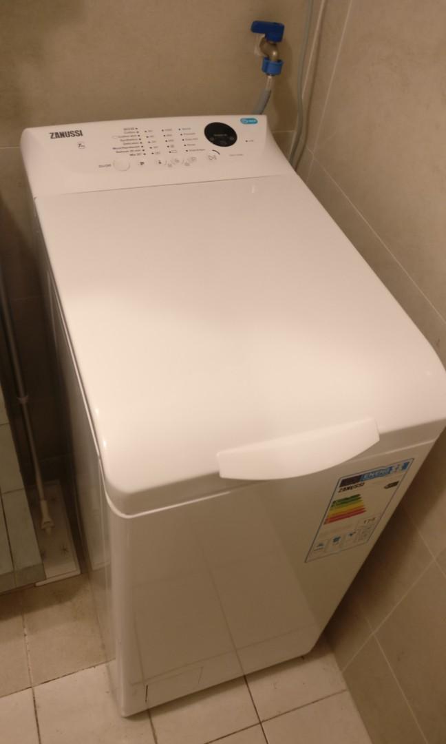 金章直立式滾筒洗衣機zanussi Washing Machine Zwq71036se 電視及其他電器 洗衣機及乾衣機 Carousell