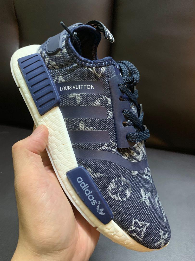 adidas nmd lv blue premium shoe