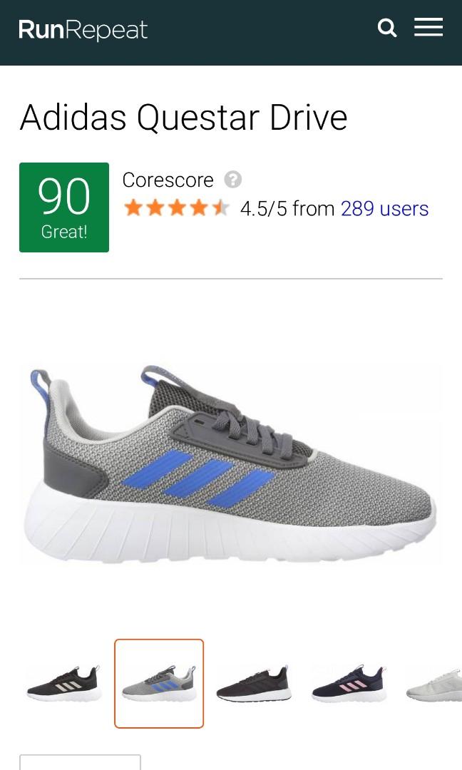 Adidas Questar Drive K Running sneakers, Women's Fashion, Shoes, Sneakers  on Carousell