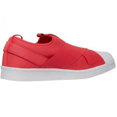 Superstar slip on red hotsell