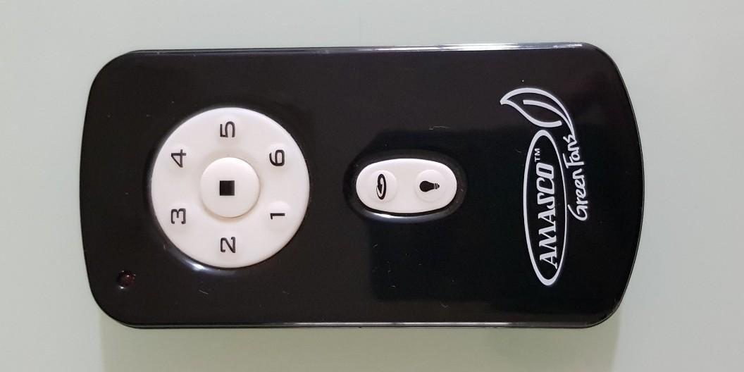 Amasco 2 blades ceiling fan with remote control, Furniture & Home