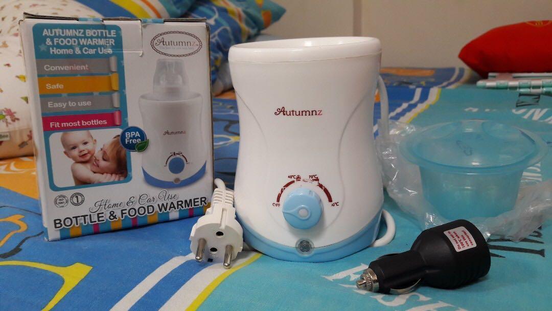 Autumnz Bottle Food Warmer with Car Adapter FULL SET Babies