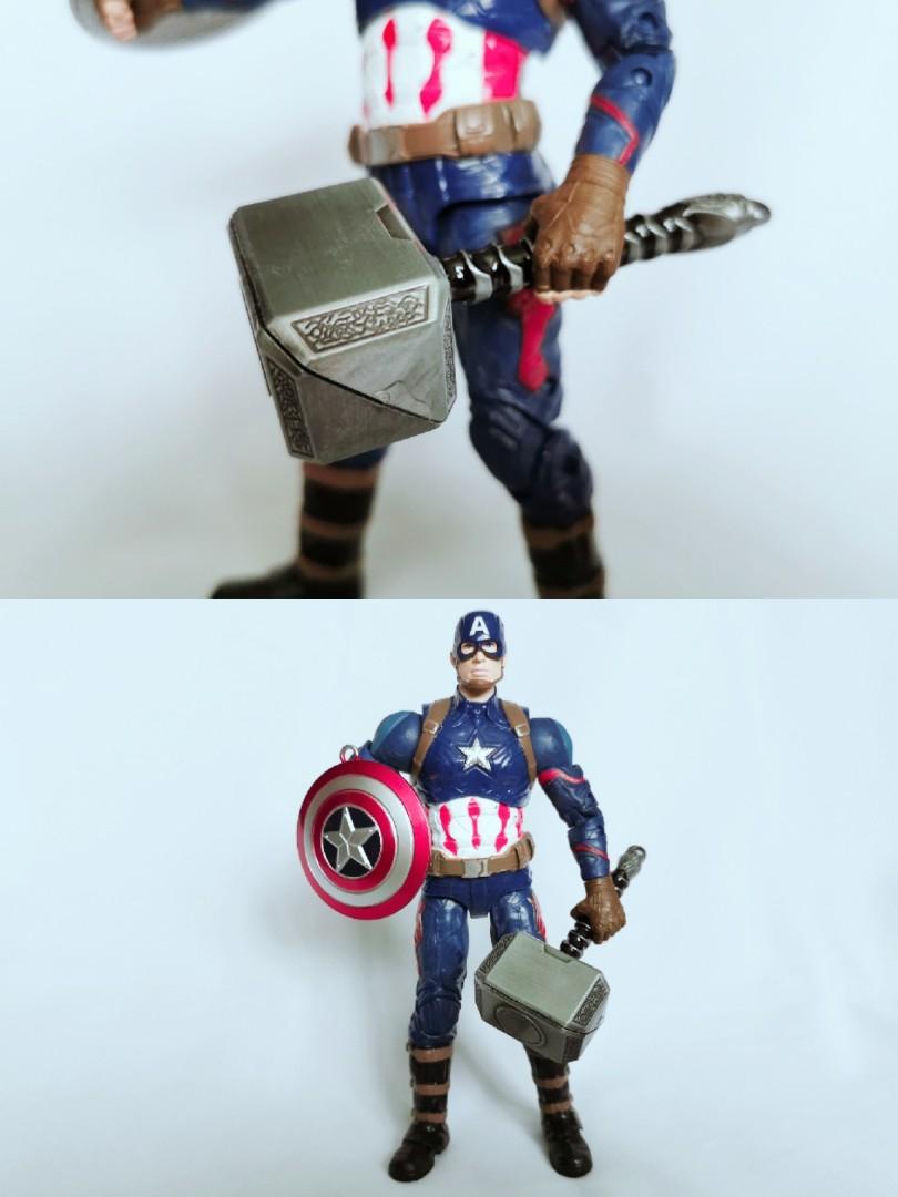 Avengers End Game Thor Hammer Mjolnir Diecast Keychain Toys Games Bricks Figurines On Carousell