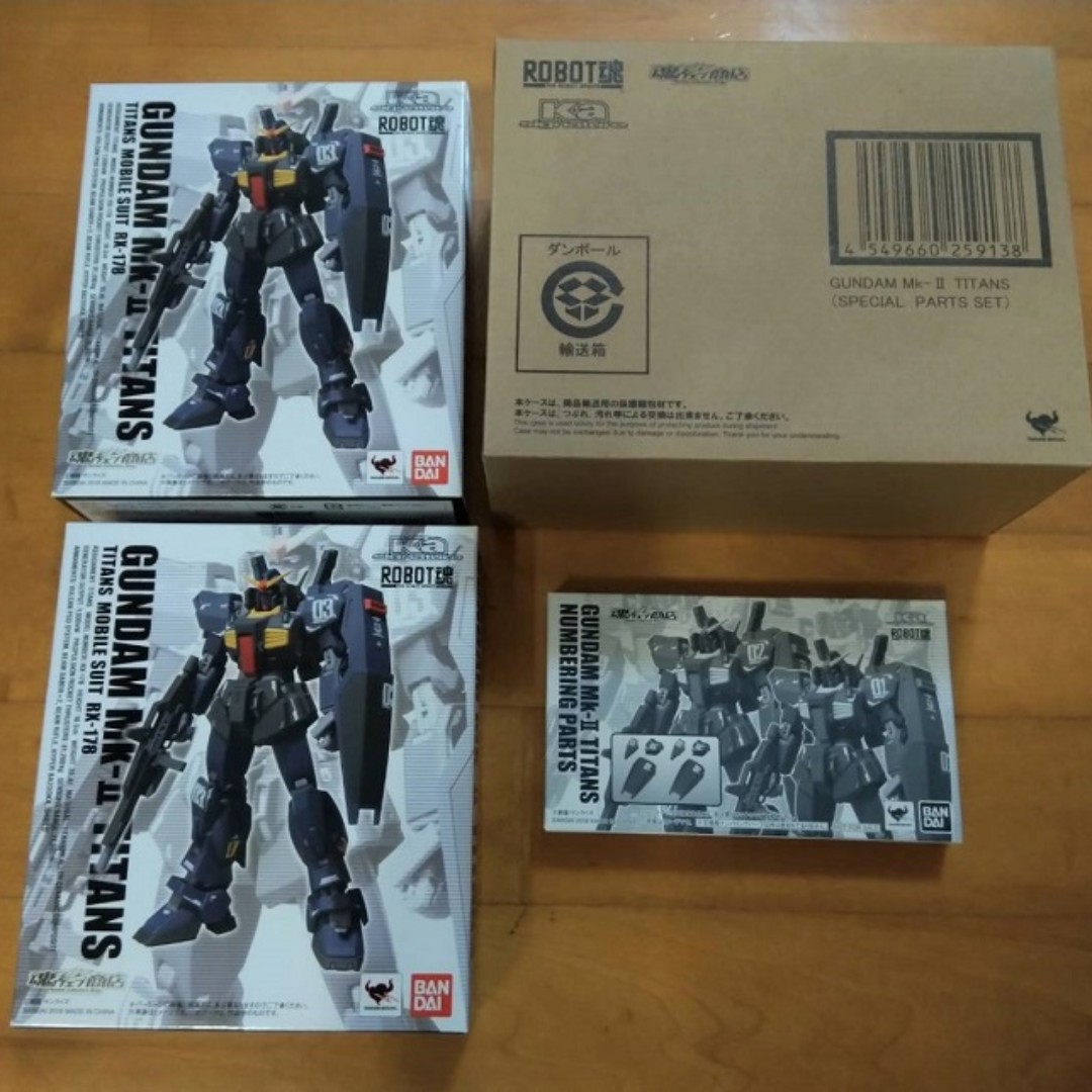 Bandai 行版Robot魂Ka Signature Gundam Mk-II Titans RX-178 套裝特別