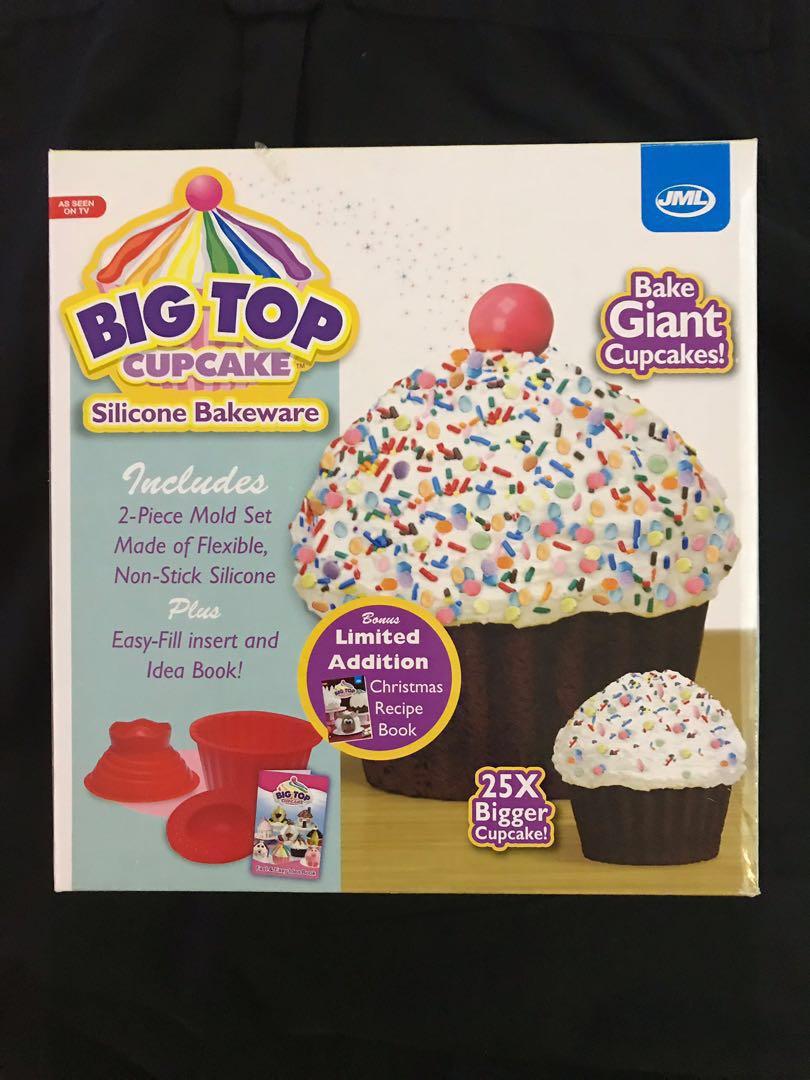 BRAND NEW - Big Top Cupcake Silicone Bakeware As Seen On Tv Boxed