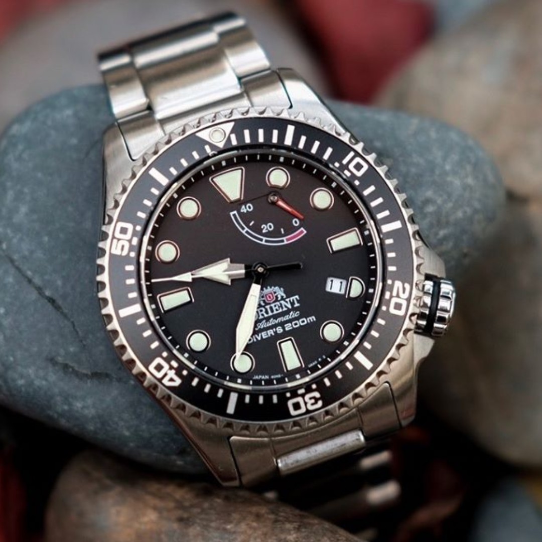 Orient diver power reserve sale