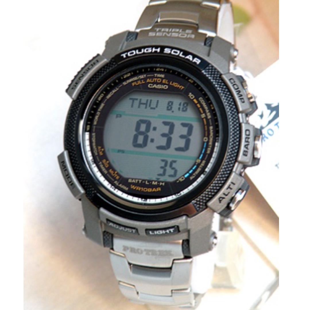 Casio solar compass sales