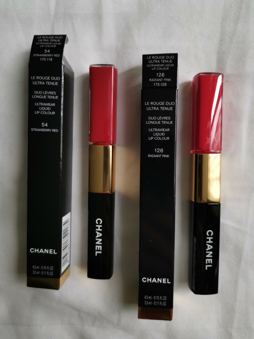 High Gloss Intense Colour CHANEL Le Rouge Duo Ultra Tenue finally comes  to Asia  NYLON SINGAPORE
