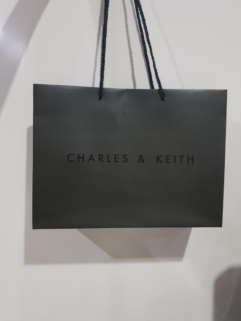 Charles Keith Paper Bag ORIGINAL