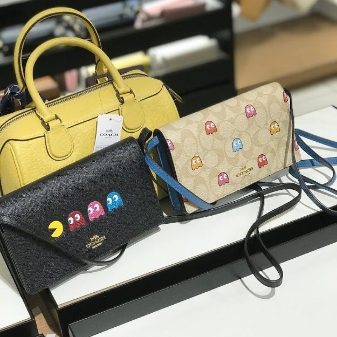 pac man coach bag