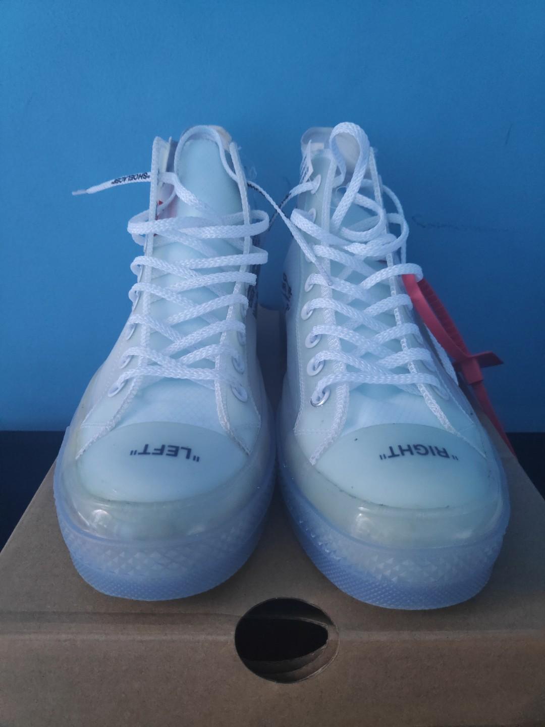 Converse x off best sale white pk god