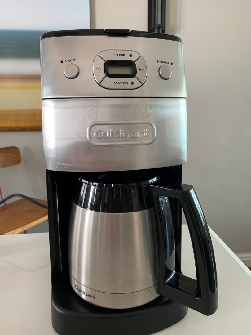 Cuisinart Coffee Maker W Grinder Home Appliances Kitchenware On Carousell