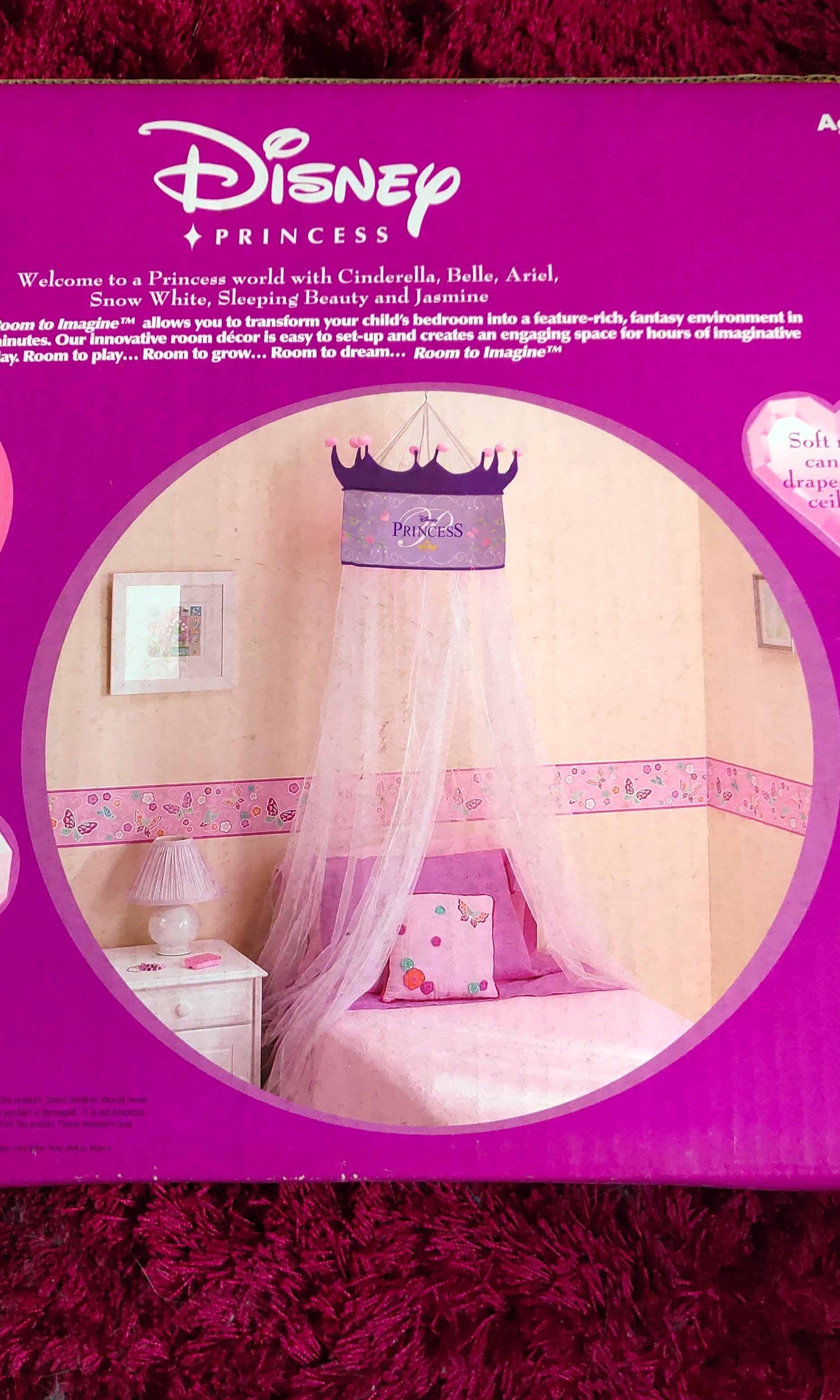 Disney Princess Bed Canopy, Babies & Kids, Babies & Kids Fashion on