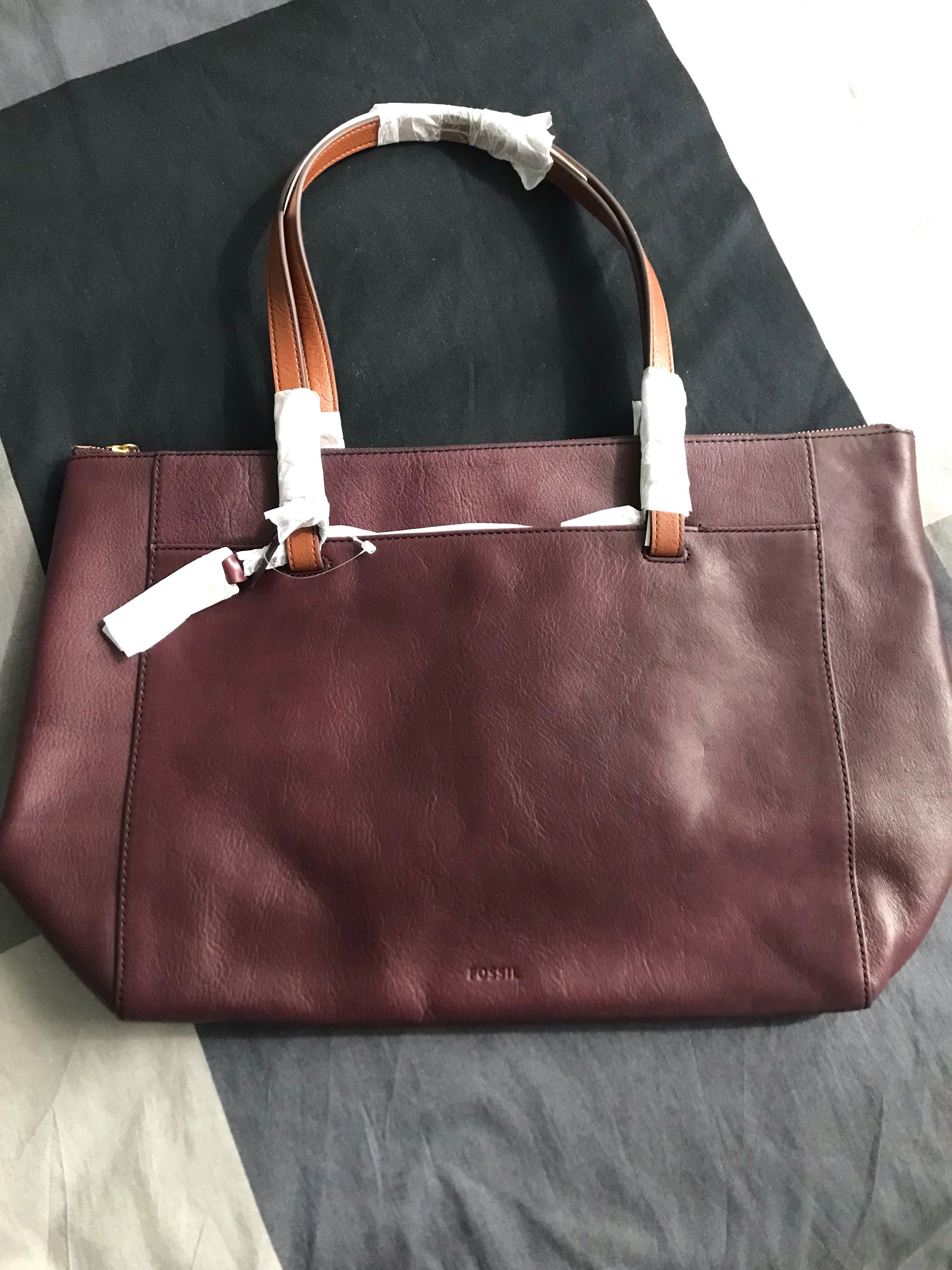 Rachel tz cheap tote fossil