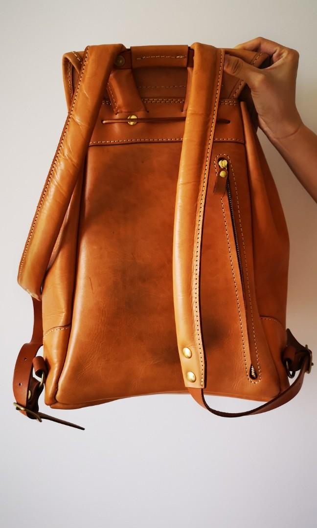 Full Leather backpack made in Japanonly one in the world, Men's