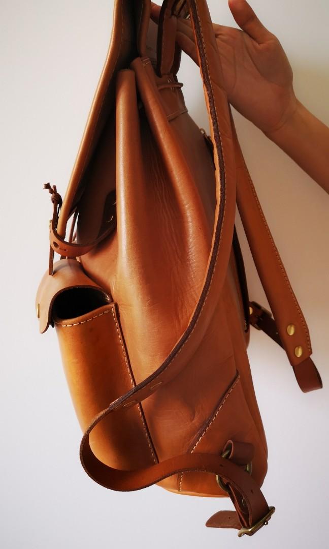 Full Leather backpack made in Japanonly one in the world, Men's
